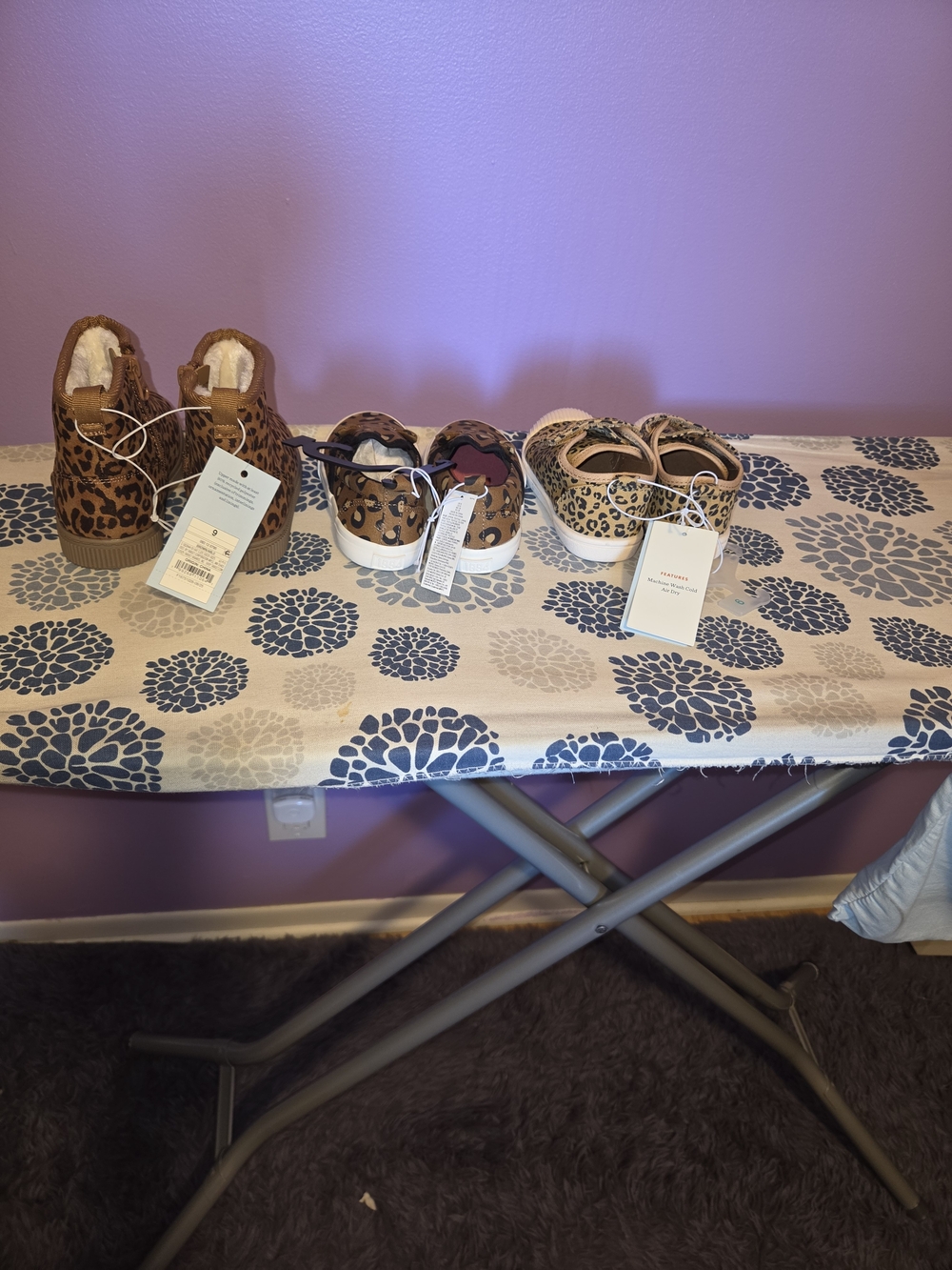 Cat And Jack Toddler Animal Print Shoe Bundle - Picture 2 of 7